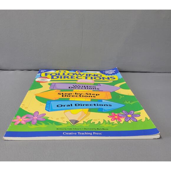 Following Directions Grades 5-6 Workbook Linda Schwartz Skill Building PB Book - Picture 8 of 16